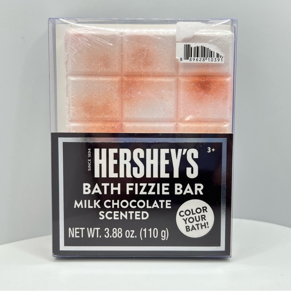$3 🌸 Hershey’s Bath Fizzie Bar ~ Chocolate Scented ~ NEW W TAGS - Picture 1 of 4